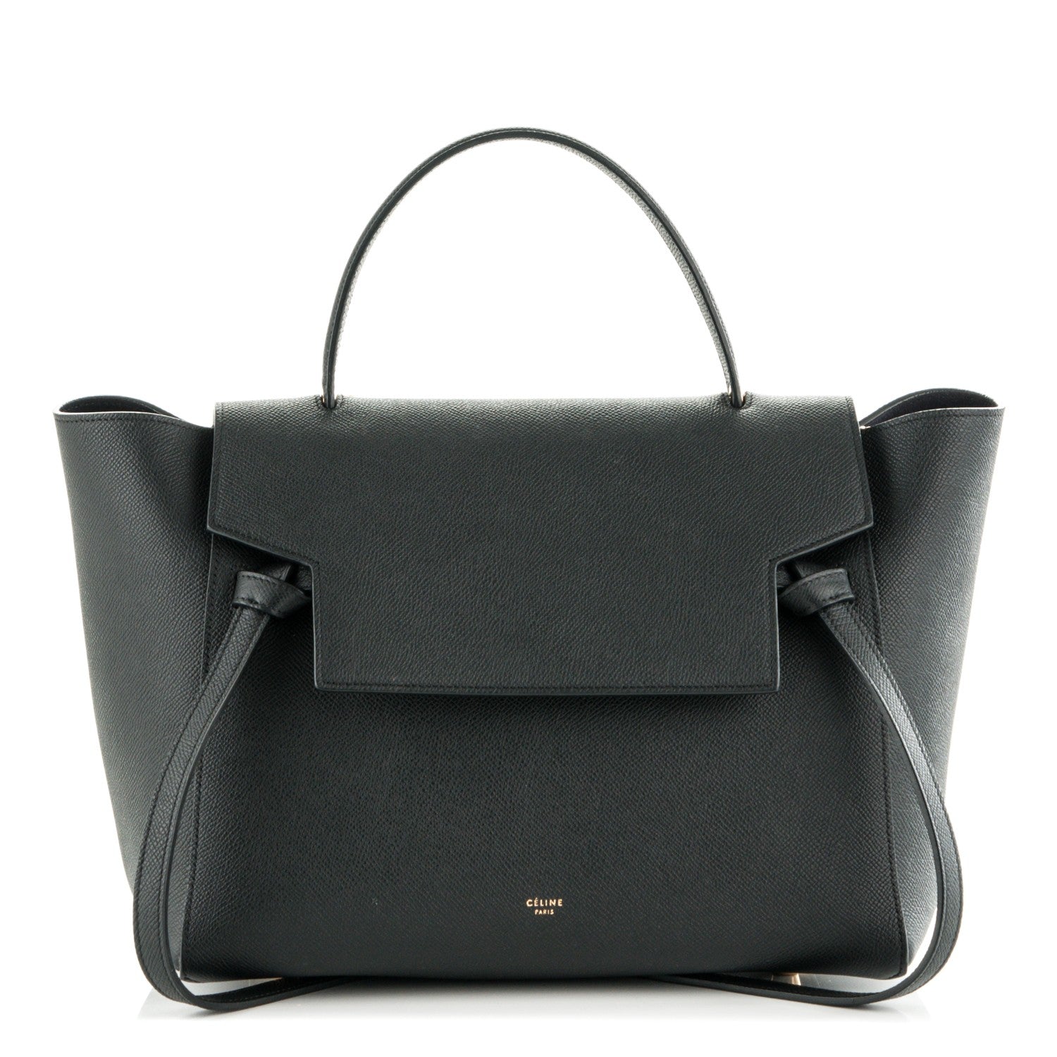 Celine Grained Calfskin Mini Belt Bag Black 1 of 6