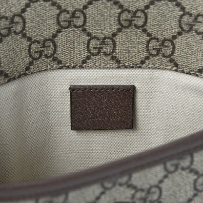 Gucci GG Supreme Monogram Neo Vintage Web Belt Bag Brown 7 of 9
