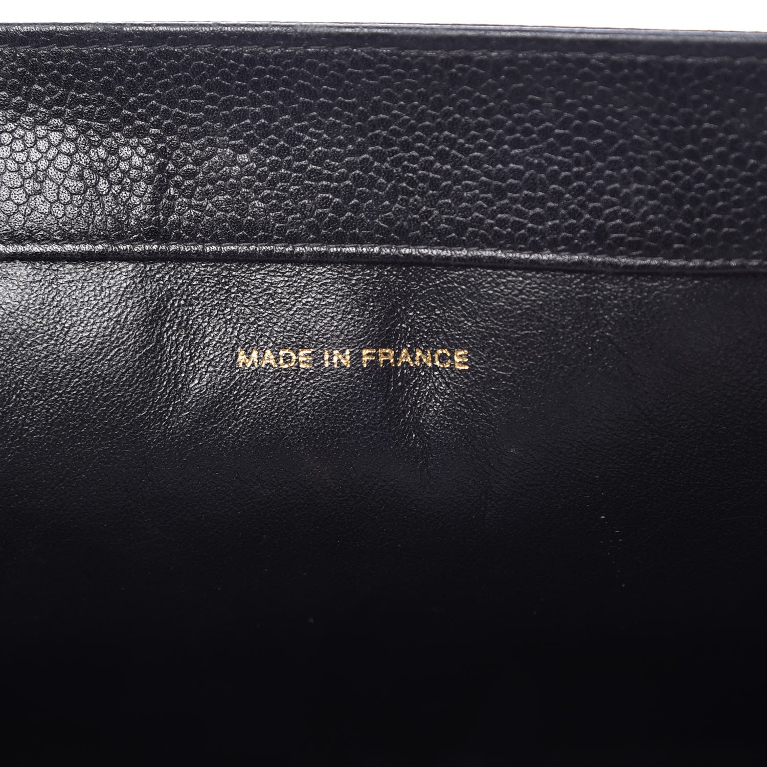 Chanel Caviar CC Tote Black 7 of 12