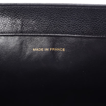 Chanel Caviar CC Tote Black 7 of 12