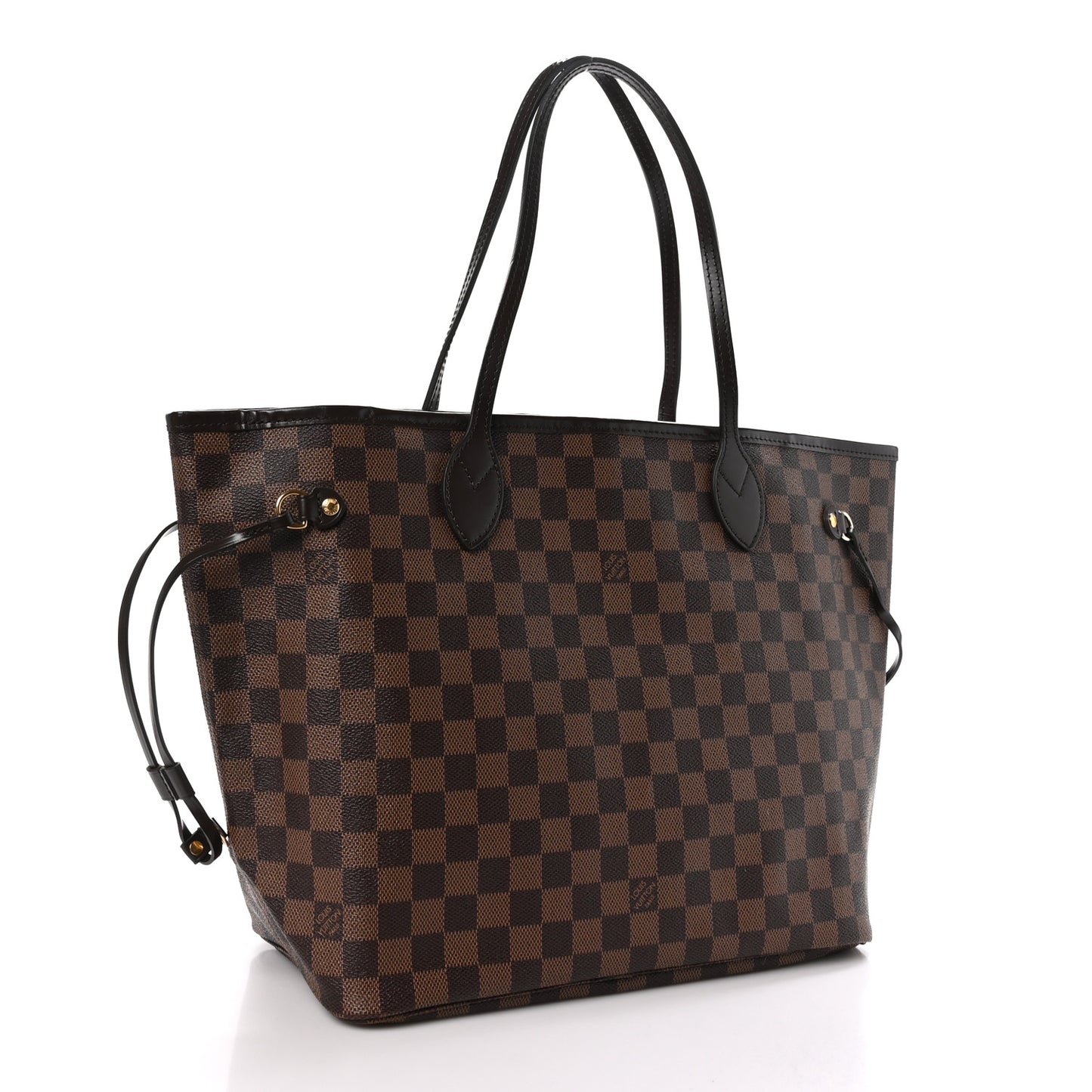 Damier Ebene Neo Neverfull MM Rose Ballerine
