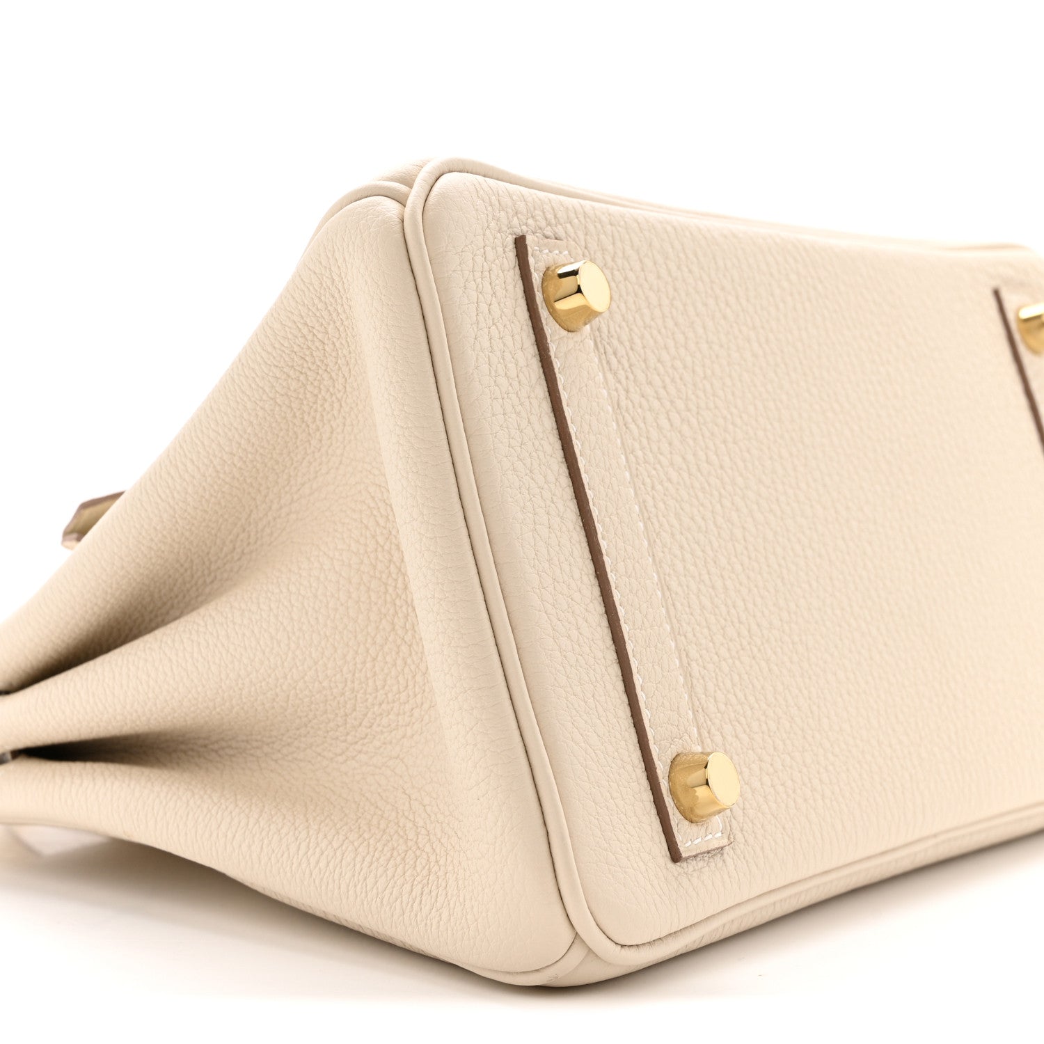 Hermes Togo Birkin 25 Craie 9 of 11