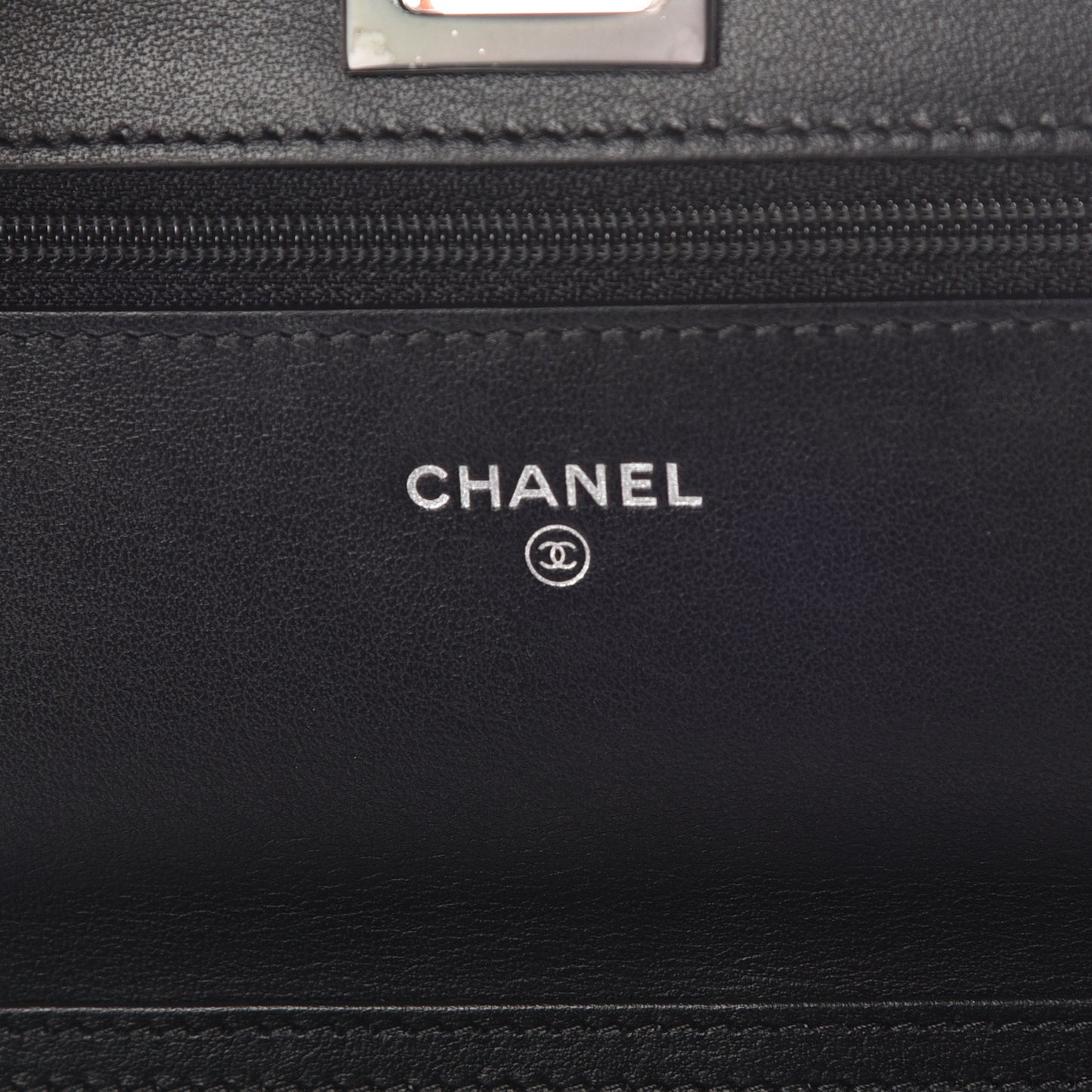 Aged Calfskin Quilted Reissue Wallet On Chain WOC So Black
