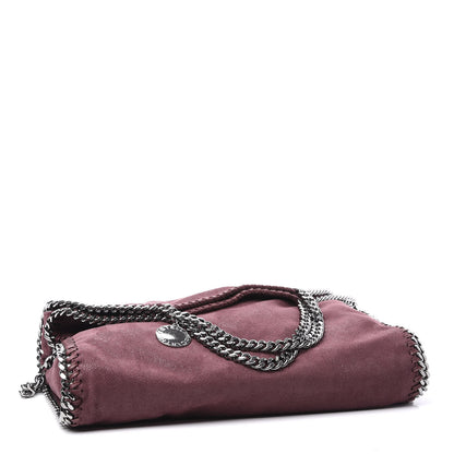 Stella McCartney Shaggy Deer Falabella Fold Over Tote Plum 3 of 8