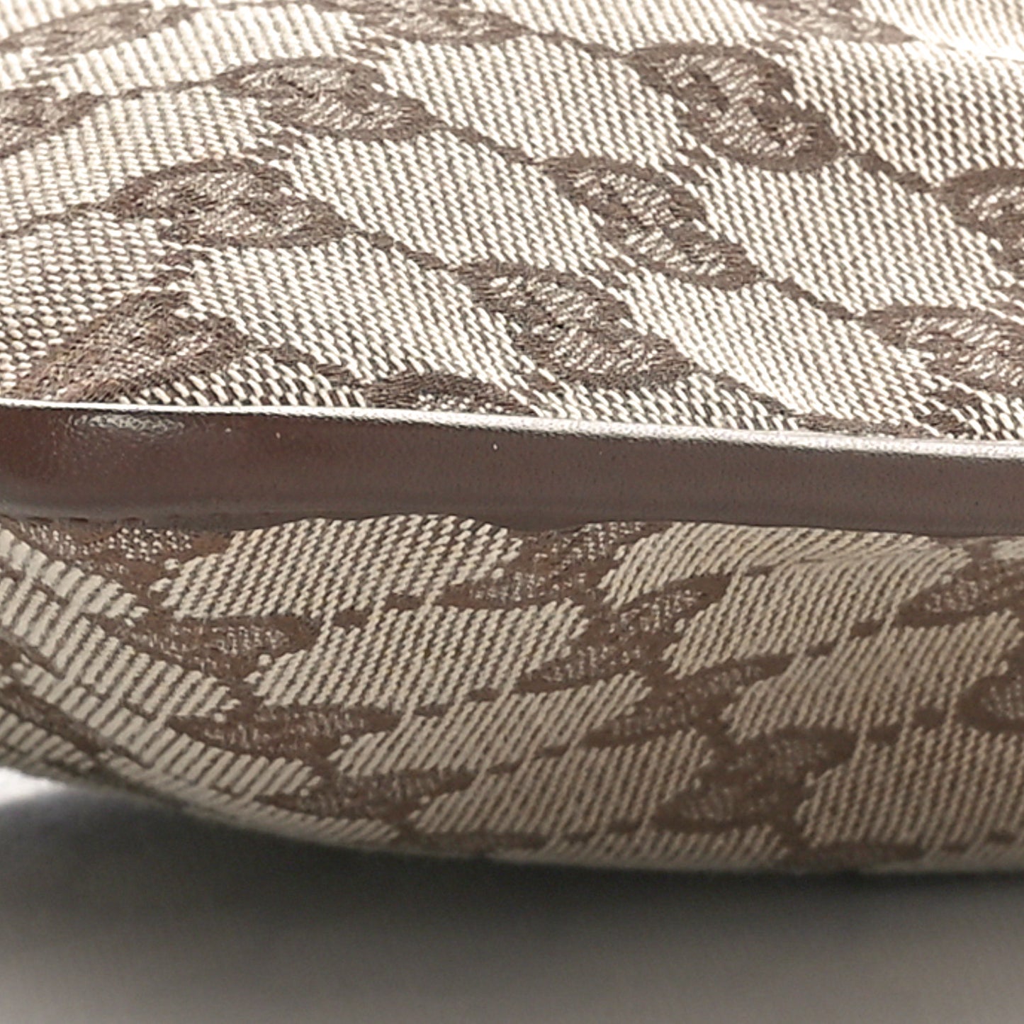 Monogram Messenger Crossbody Bag Dark Brown