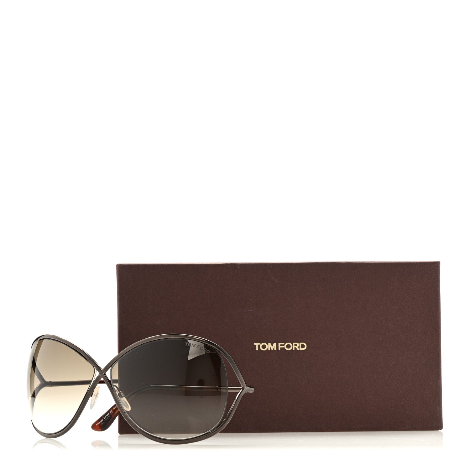 Tom Ford Miranda Crossover Sunglasses TF130 Bronze 10 of 10