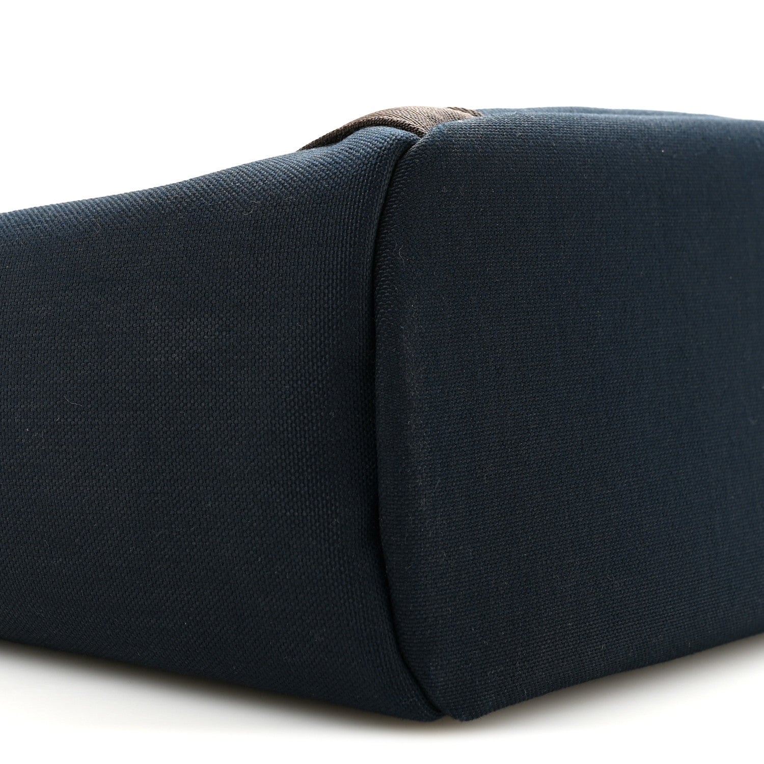 Hermes Canvas The Grooming Bag Bleu Navy Feu 11 of 13