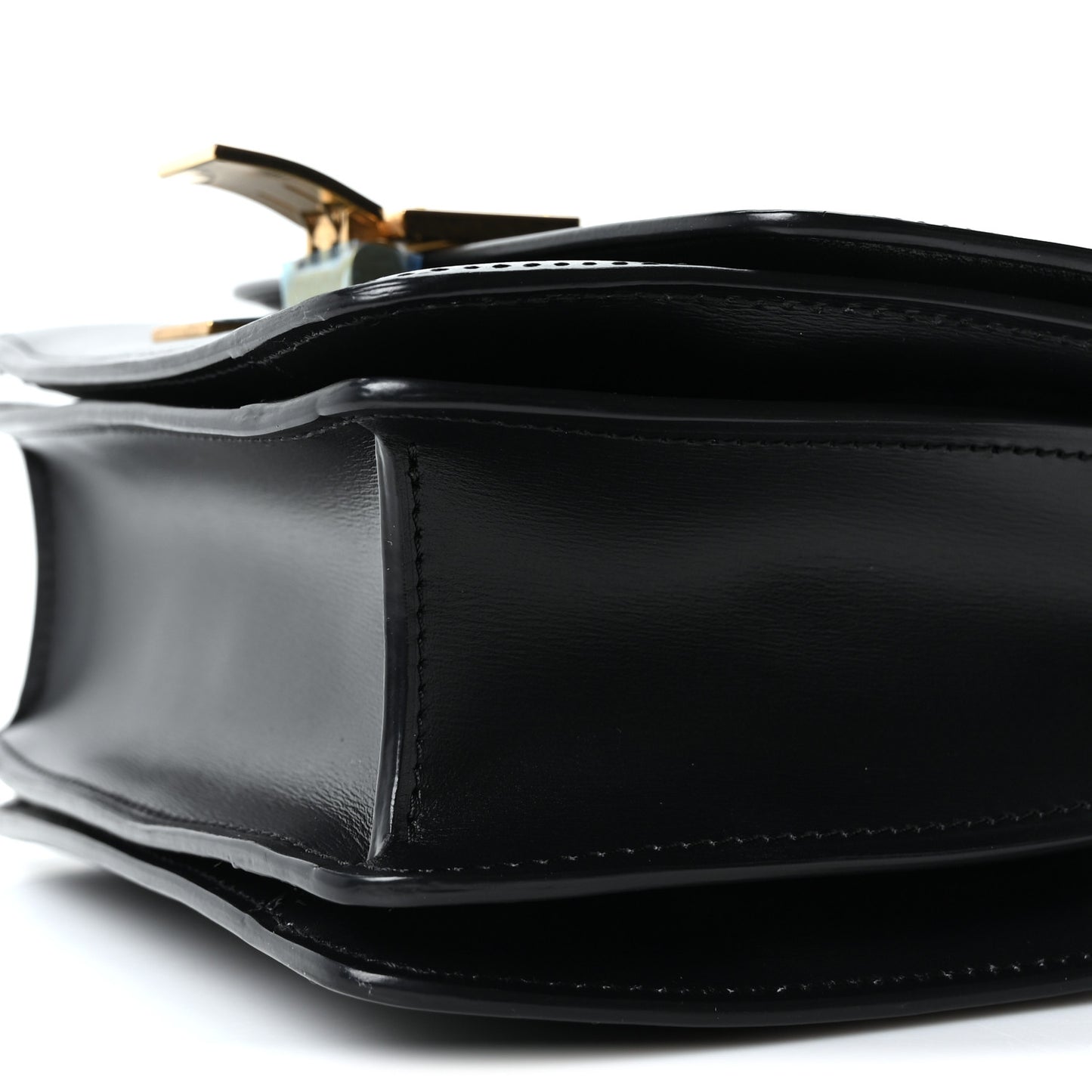 Box Calfskin Small Classic Box Flap Bag Black