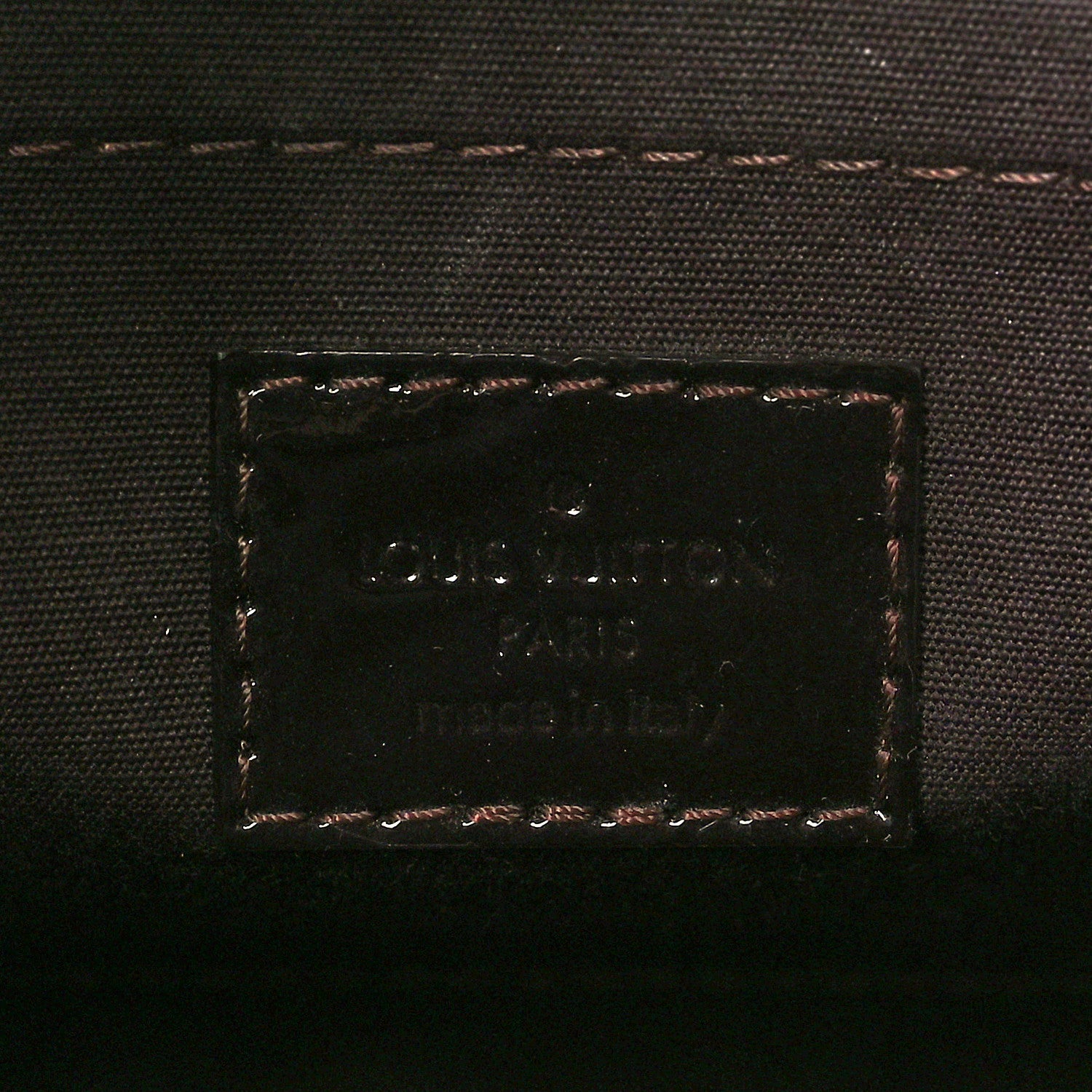 Louis Vuitton Vernis Montaigne MM Amarante 6 of 6