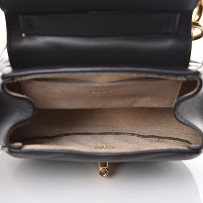 Chloe Calfskin Quilted Nano Drew Bijou Shoulder Bag Black 5 of 6