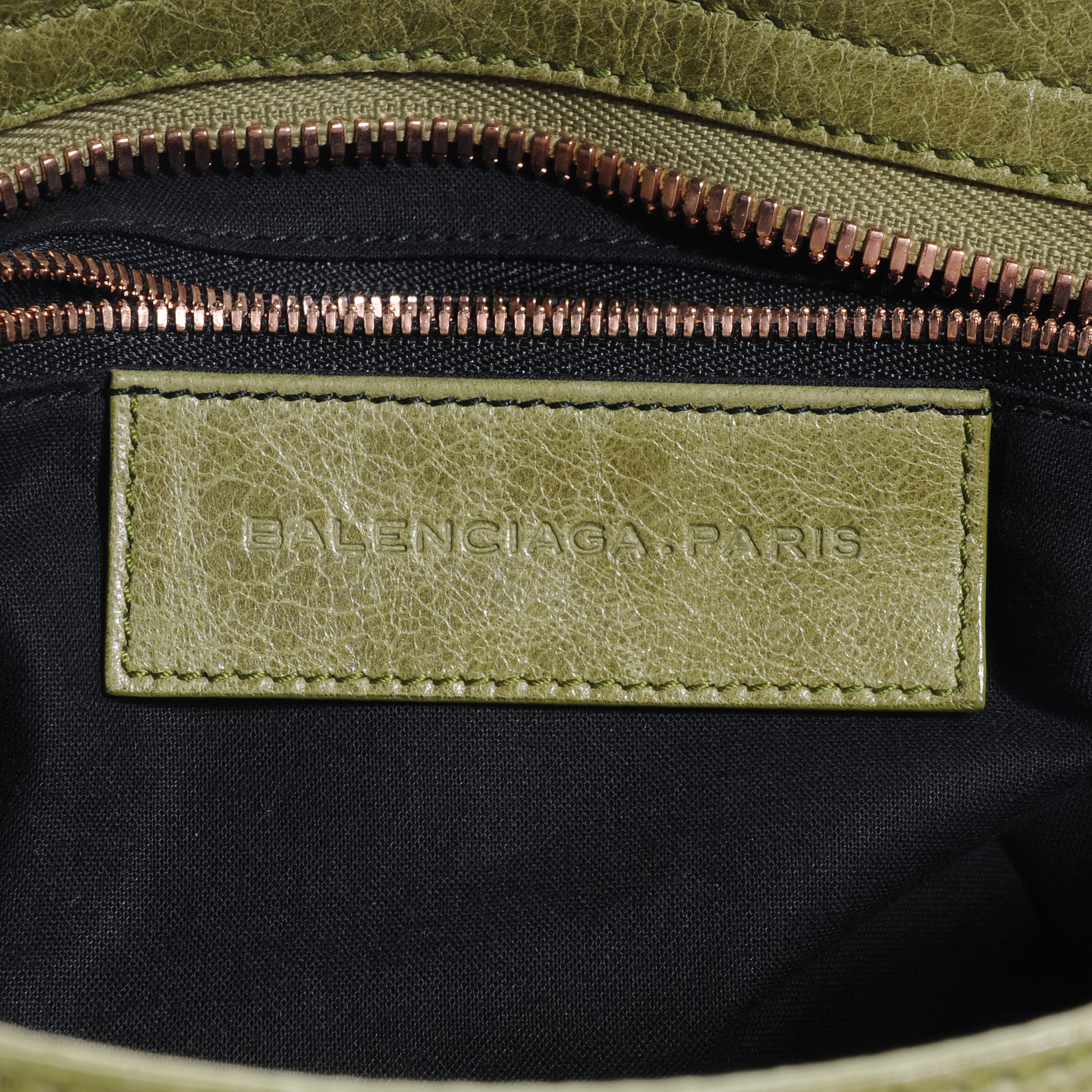 Balenciaga Agneau Giant 21 Rose Gold Hardware City Light Olive 7 of 10