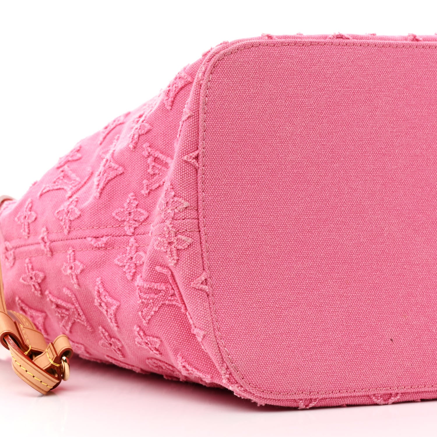 Louis Vuitton Monogram Denim Neverfull MM Rose 8 of 9