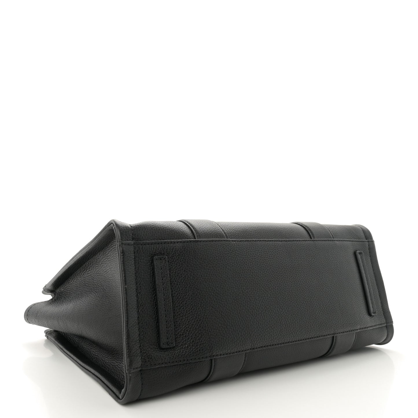 Grained Calfskin Large The Tote Bag Black