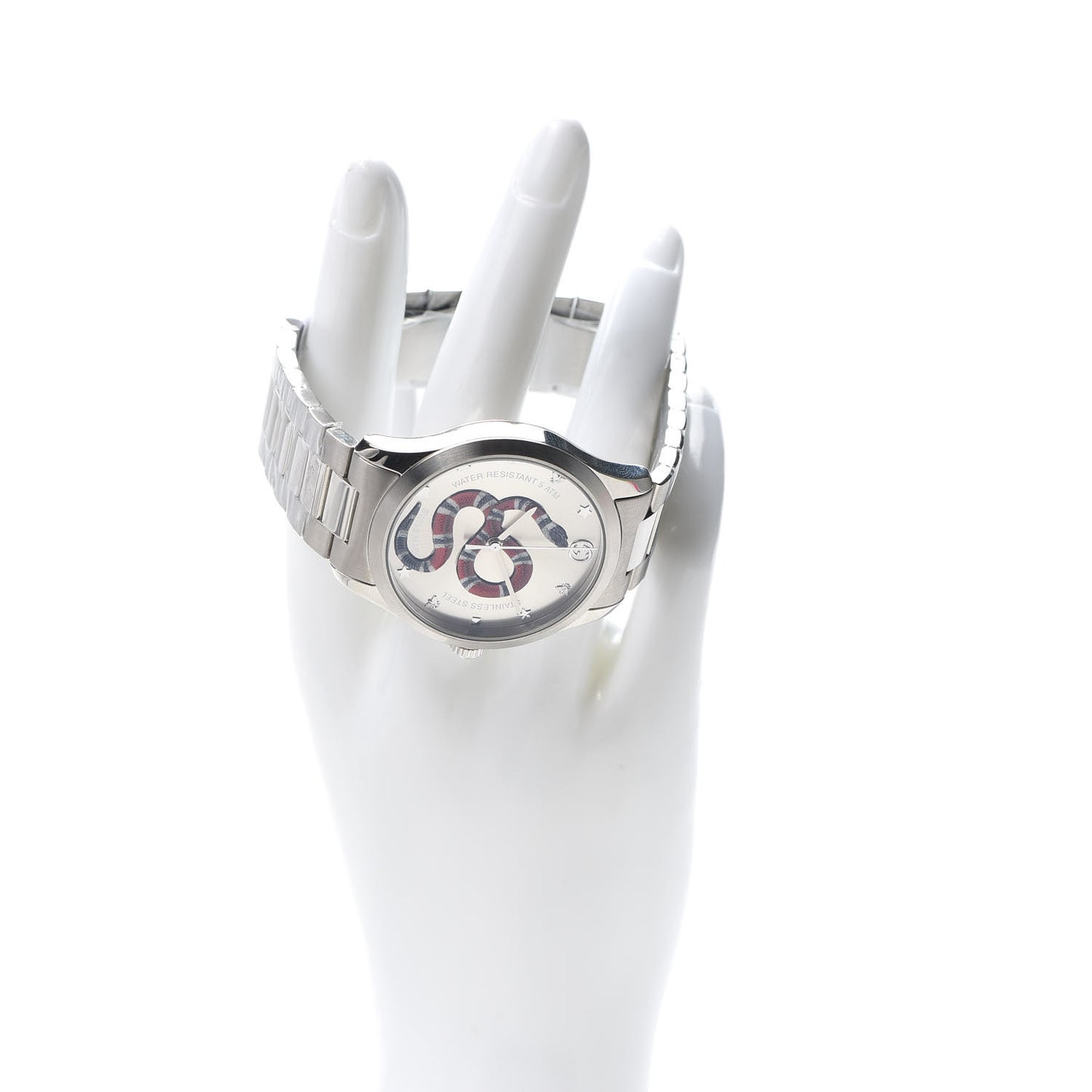 Stainless Steel 38mm G-Timeless Snake Quartz Watch