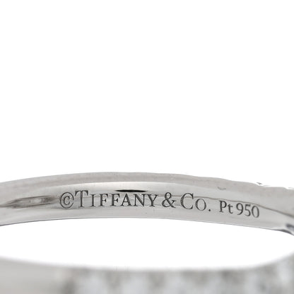 Tiffany Platinum Diamond .95ct Soleste Cushion Cut Double Halo Engagement Ring 46 3.75 4 of 4