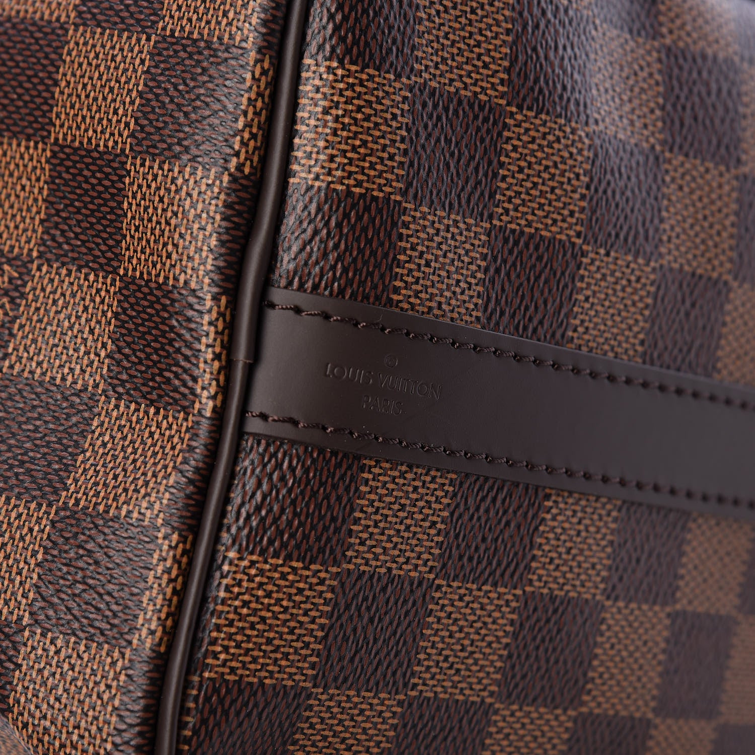 Louis Vuitton Damier Ebene Speedy Bandouliere 25 8 of 12