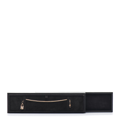 Hermes 18K Rose Gold Diamond Amulettes Cadenas Bracelet ST 4 of 4