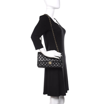 Chanel Caviar Quilted Medium Double Flap Black 3 of 16
