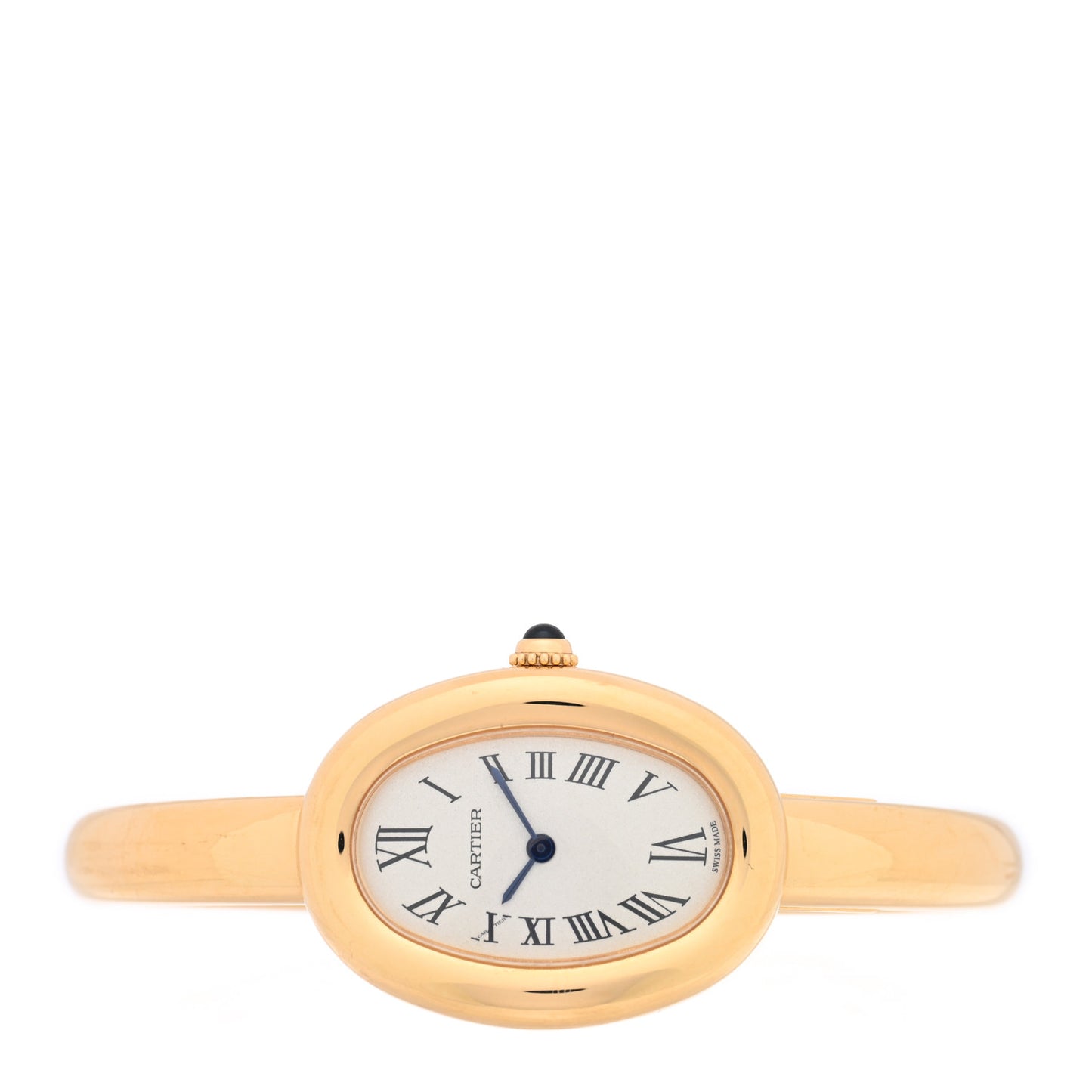 18K Yellow Gold 23mm Baignoire Quartz Watch