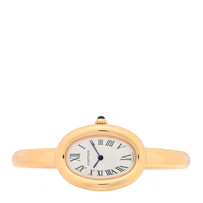 Cartier 18K Yellow Gold 23mm Baignoire Quartz Watch 2 of 4
