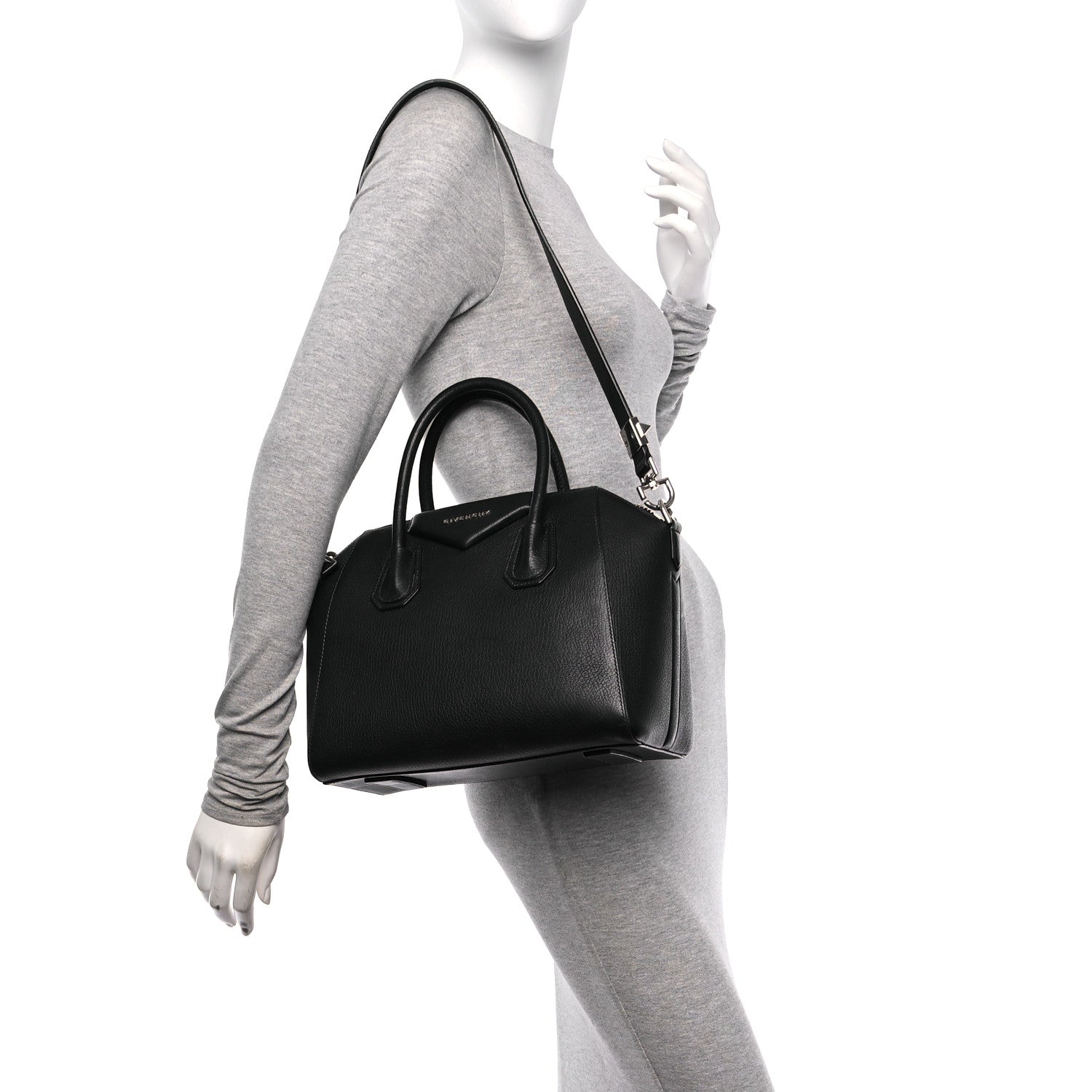 Givenchy Sugar Goatskin Small Antigona Black 2 of 11