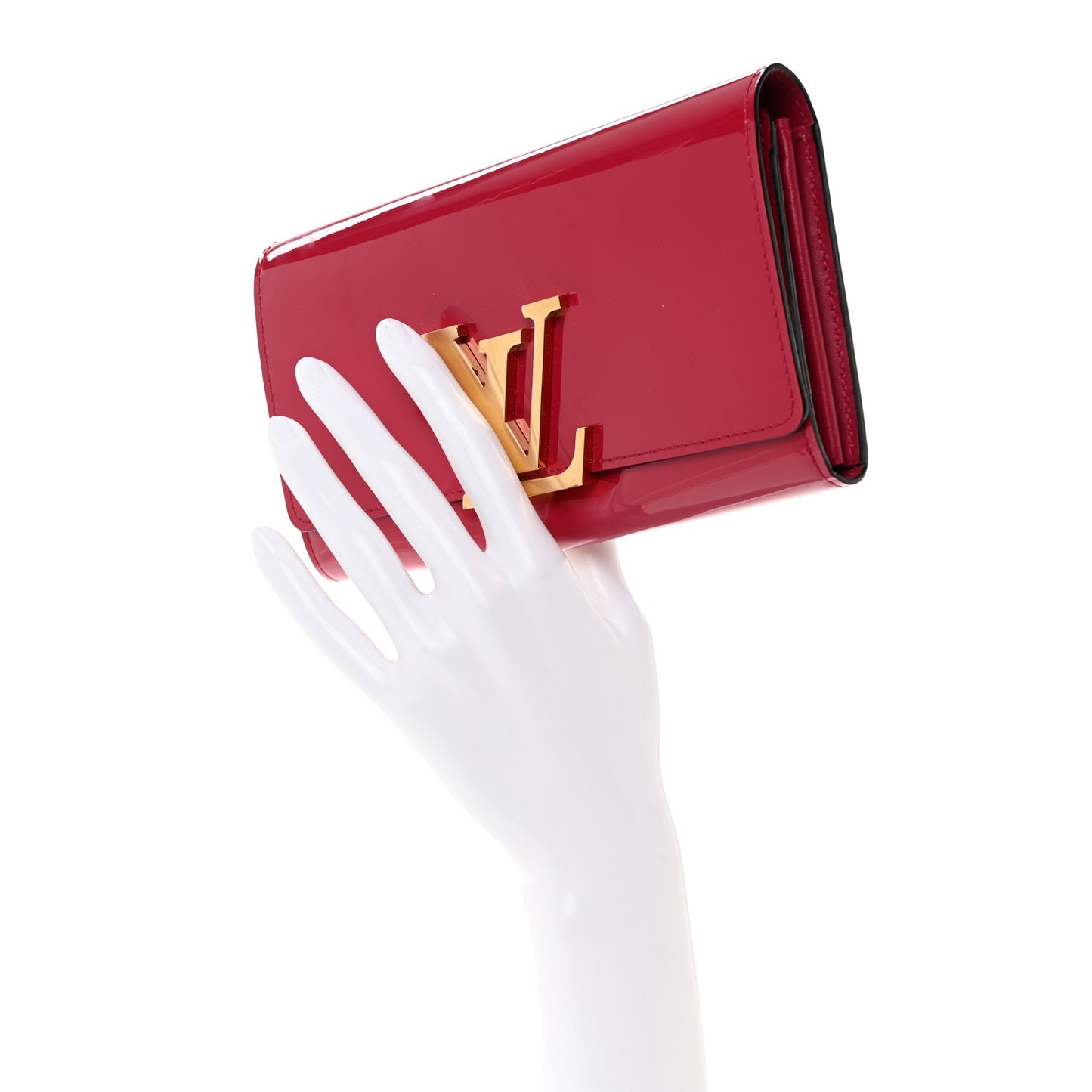 Patent Louise Wallet Rose Indien