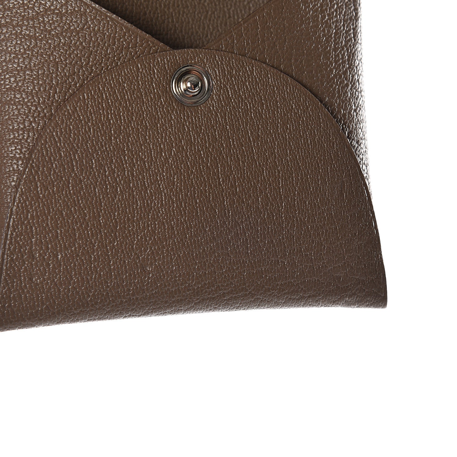 Hermes Chevre Mysore Bastia Coin Purse Etoupe 9 of 10