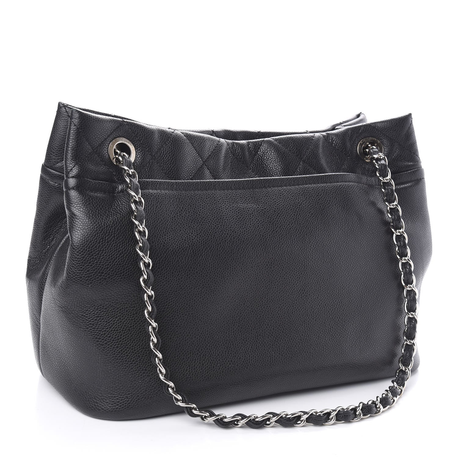 Chanel Caviar Timeless CC Soft Tote Black 3 of 10