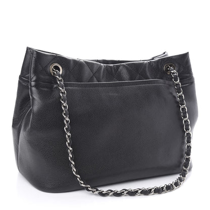 Chanel Caviar Timeless CC Soft Tote Black 3 of 10