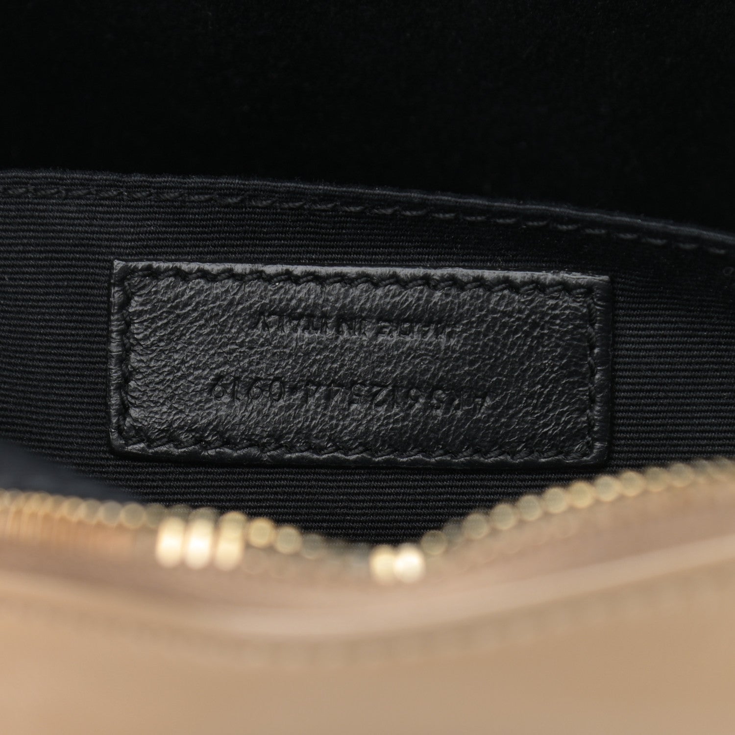 Saint Laurent Calfskin Matelasse Monogram Lou Camera Bag Dark Latte 7 of 11