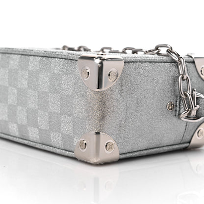 Louis Vuitton Damier Glitter Mini Soft Trunk Silver 9 of 9