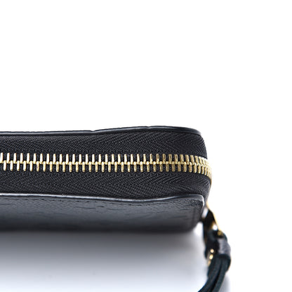 Louis Vuitton Empreinte Zippy Wallet Black 8 of 9