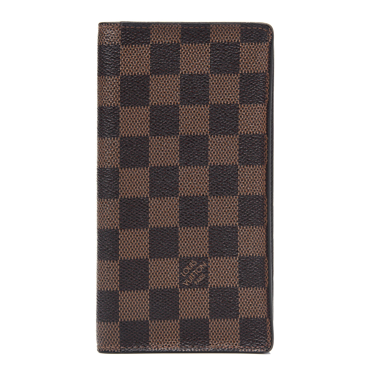 Louis Vuitton Damier Ebene Porte-Cartes Credit Yen Checkbook Wallet 1 of 15