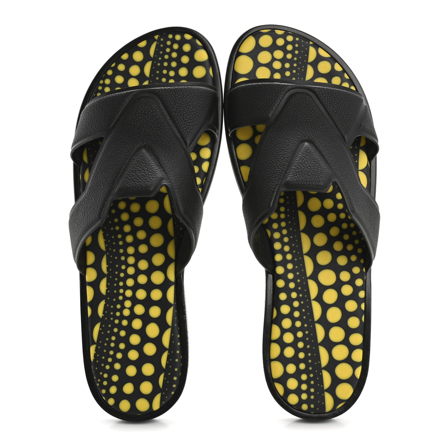 LV X YK Taurillon Monogram Mens Waterfront Mules 10 Argent
