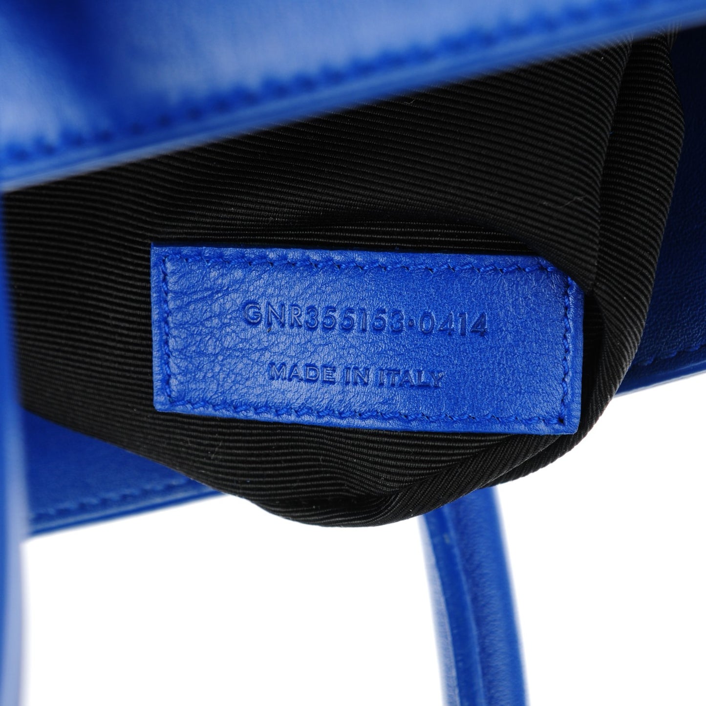 Calfskin Small Sac De Jour Blue Majorelle