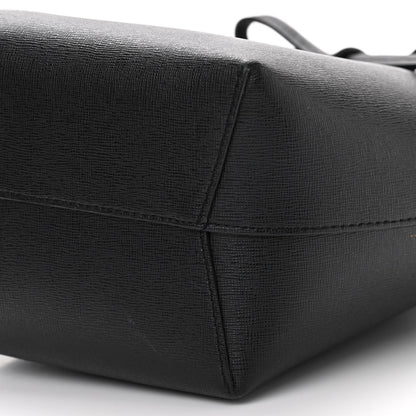 Mansur Gavriel Calfskin Mini Bucket Bag Black Flamma 10 of 14