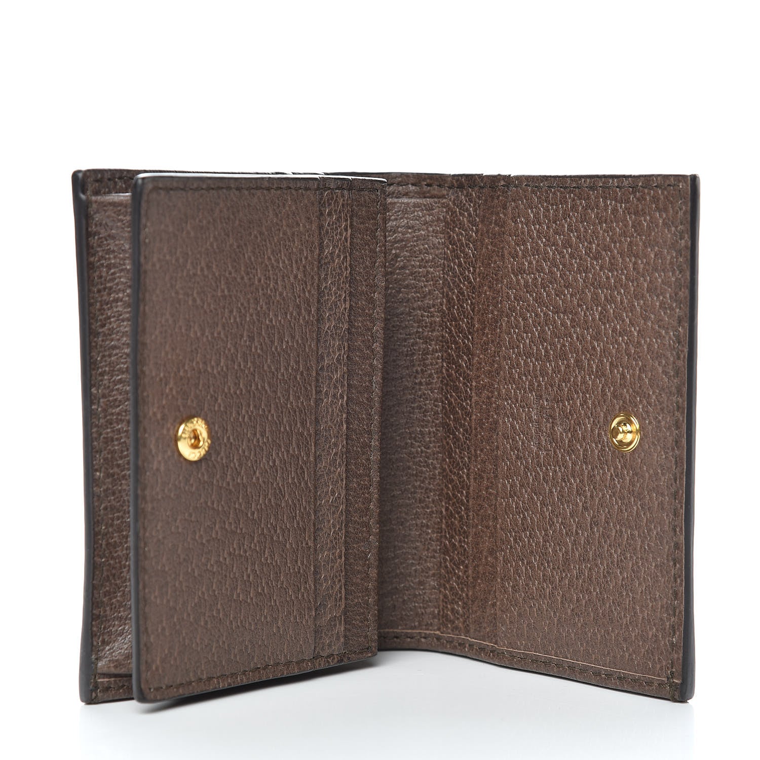 Gucci GG Supreme Monogram Web Ophidia Card Case Beige New Acero 5 of 7