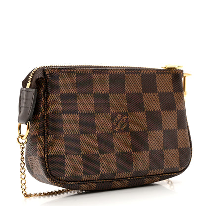 Louis Vuitton Damier Ebene Mini Pochette Accessories 2 of 7