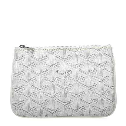 Goyard Goyardine Mini Senat Pochette White 1 of 8