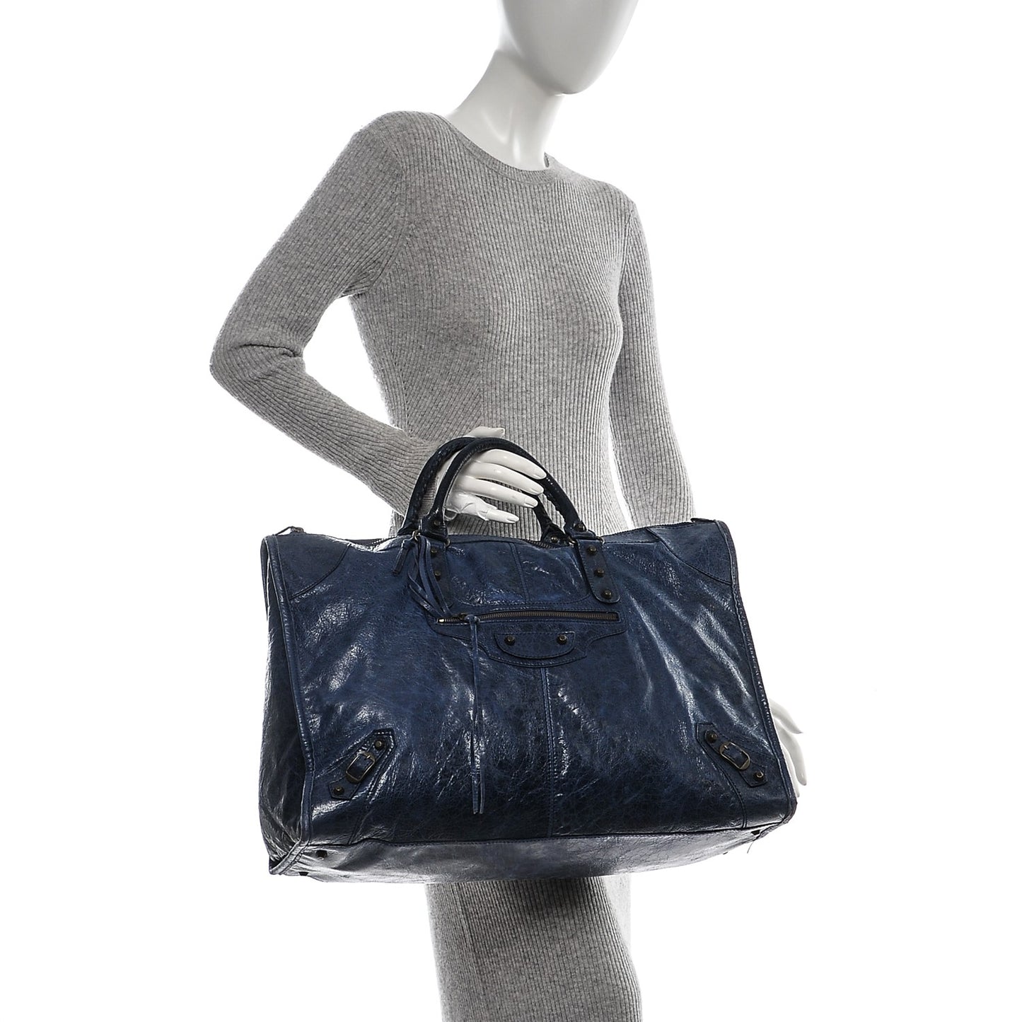 Chevre Classic Hardware Weekender Bleu Roi
