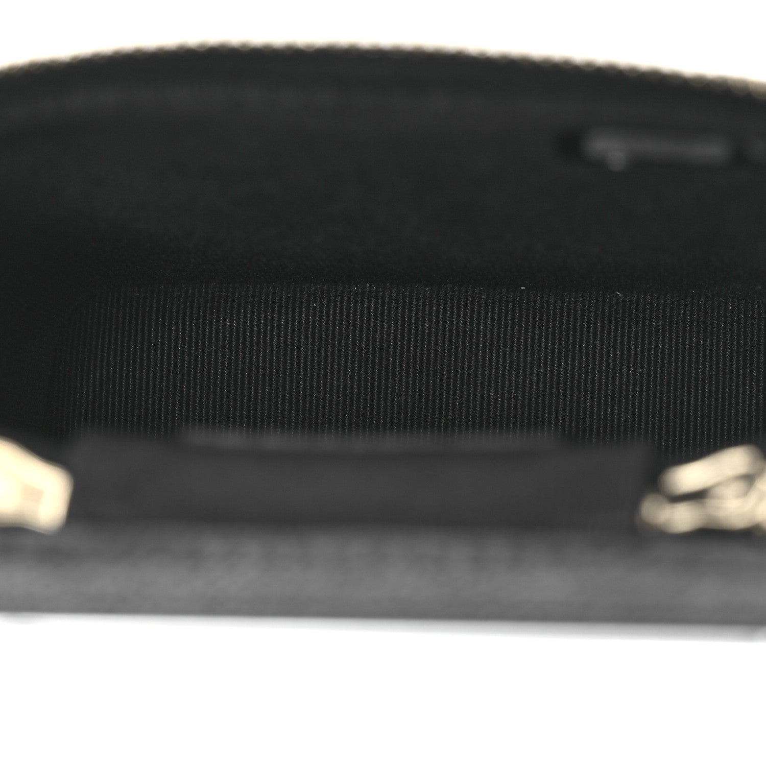 Chanel Caviar Quilted Small Vertical Coco Beauty Vanity Case With Chain Black 5 of 11