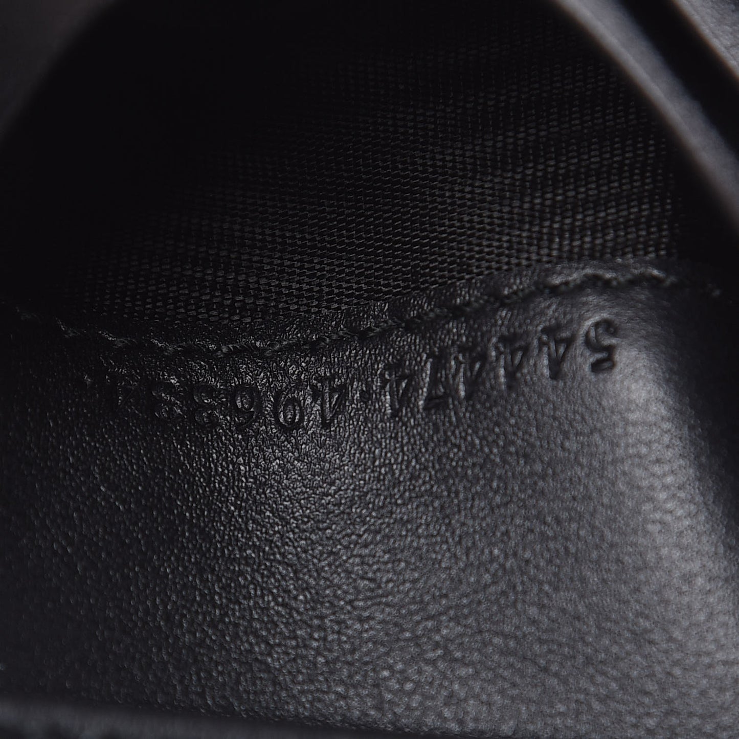 Microguccissima Card Case Wallet Black