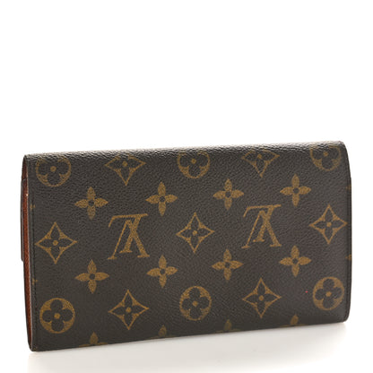 Louis Vuitton Monogram Sarah Wallet 3 of 9