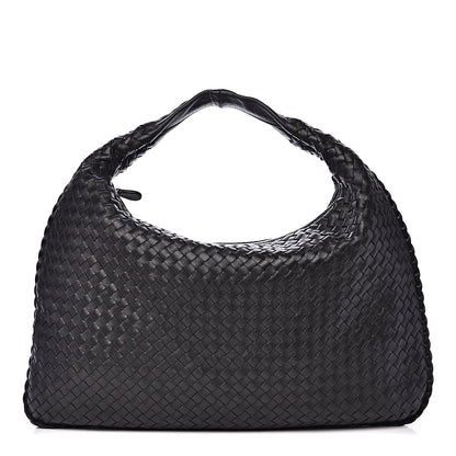 Bottega Veneta Nappa Intrecciato Large Veneta Hobo Black 1 of 10