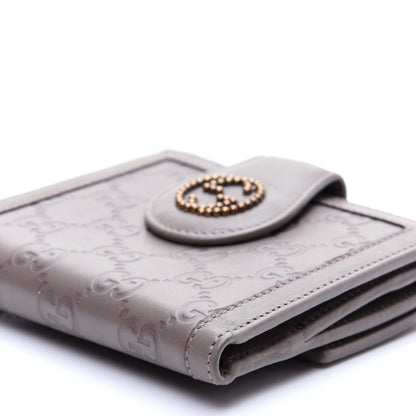 Gucci Guccissima French Flap Wallet Grey 7 of 10