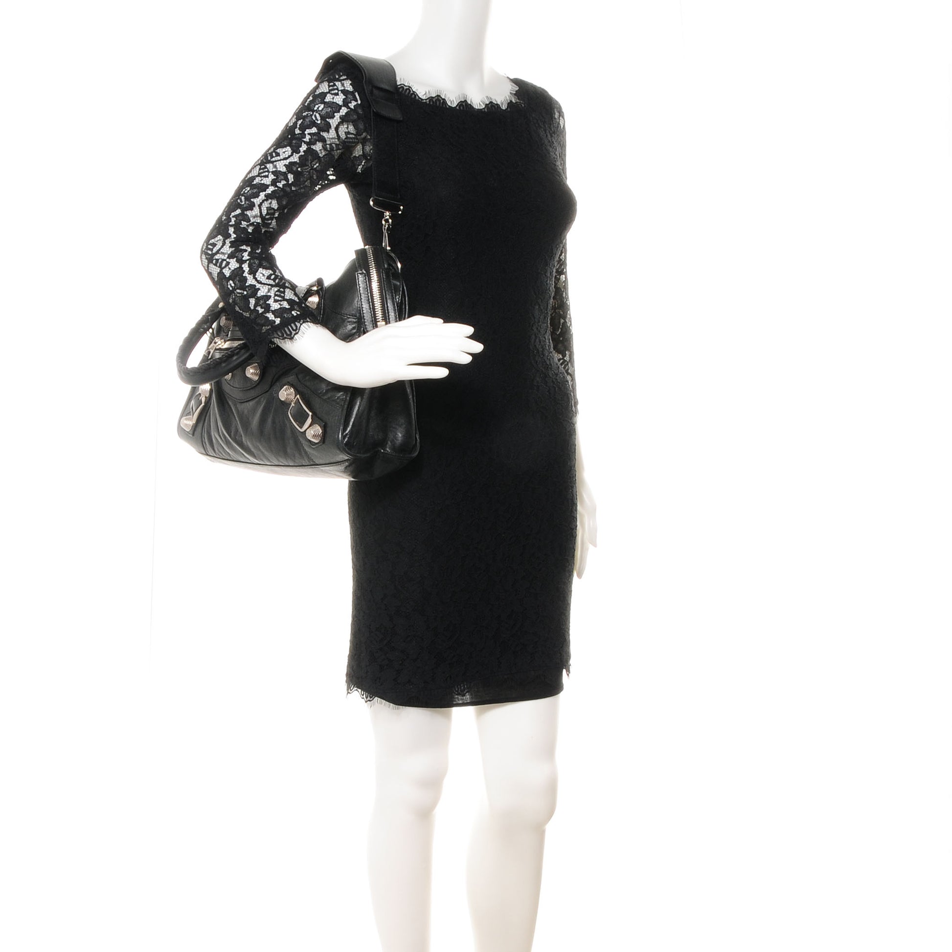 Balenciaga Agneau Giant 21 Silver Hardware City Black 2 of 9