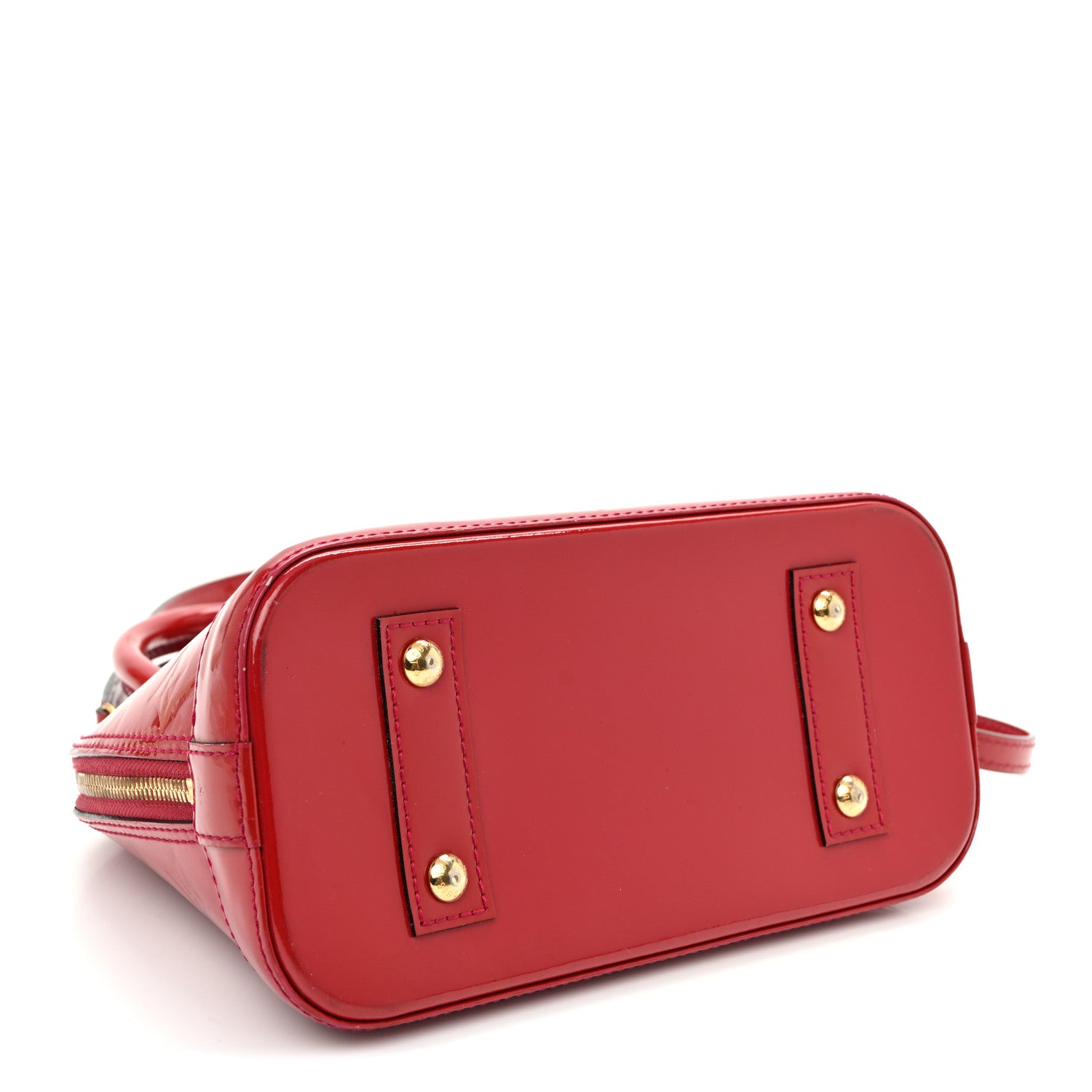 Louis Vuitton Vernis Alma BB Rose Indien 4 of 11