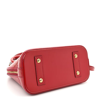 Louis Vuitton Vernis Alma BB Rose Indien 4 of 11