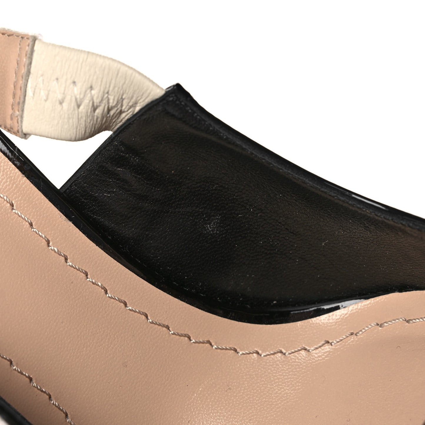 Patent Ribbon J'Adior Slingback 100mm Pumps 37 Black