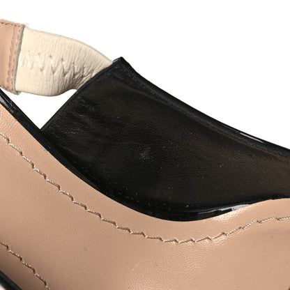 Christian Dior Patent Ribbon J'Adior Slingback 100mm Pumps 37 Black 9 of 10
